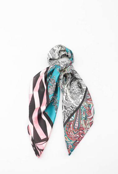 Wholesaler MAR&CO Accessoires - Square scarf 70*70cm leopard print