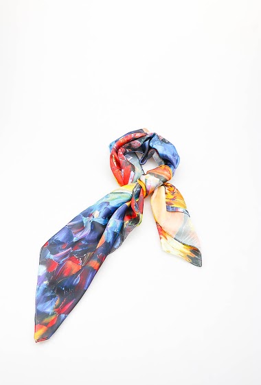 Grossiste MAR&CO Accessoires - foulard imprimé 90*90