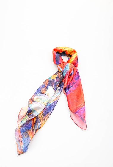 Grossiste MAR&CO Accessoires - foulard imprimé 90*90