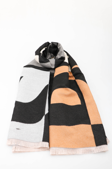 Wholesaler MAR&CO Accessoires - Paris letter print scarf