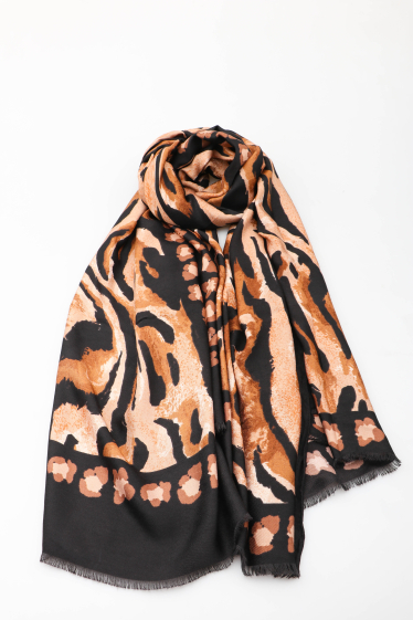 Großhändler MAR&CO Accessoires - Schal mit Leopardenmuster