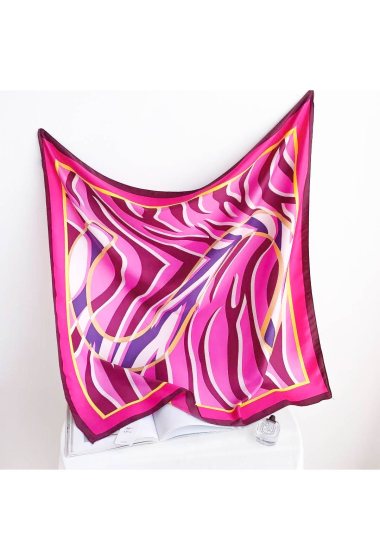 Wholesaler MAR&CO Accessoires - large square silk scarf 90*90cm