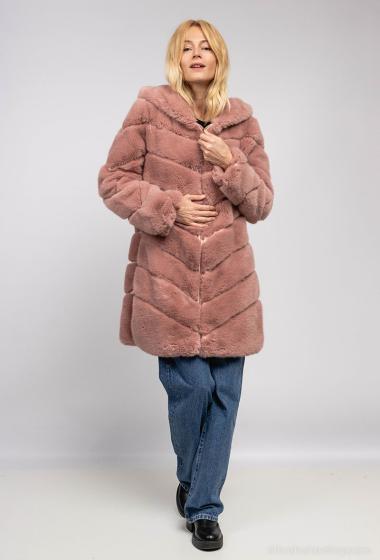 Wholesaler MAR&CO Accessoires - Hooded fur coat