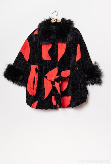 Großhändler MAR&CO Accessoires - Bicolour fur coat