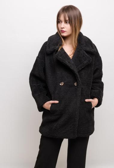 Großhändler MAR&CO Accessoires - Boucle textured coat