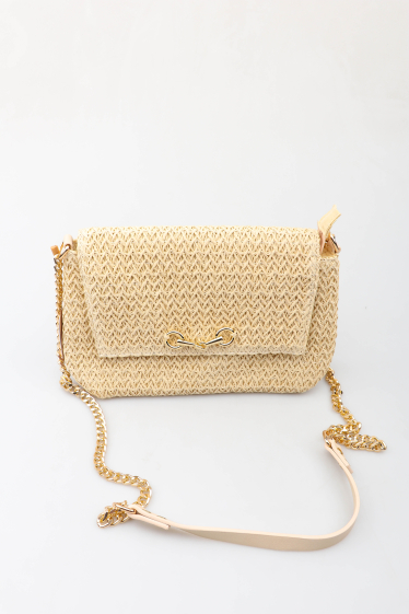 Wholesaler MAR&CO Accessoires - Woven paper straw shoulder bag