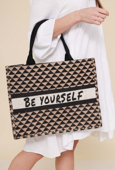 Grossiste MAR&CO Accessoires - Sac imprime be yourself