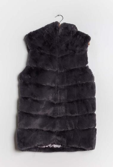 Großhändler MAR&CO Accessoires - Sleeveless fur jacket
