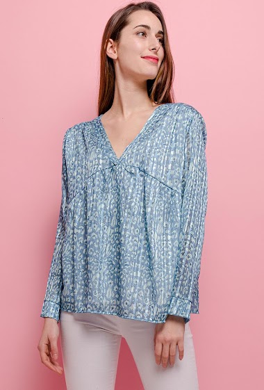 Wholesaler MAR&CO Accessoires - Leopard blouse