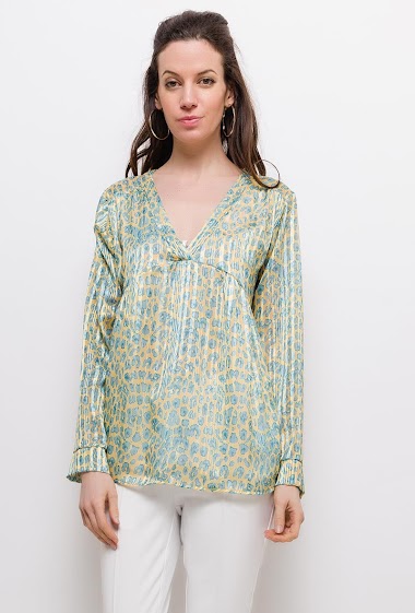 Großhändler MAR&CO Accessoires - Leopard blouse
