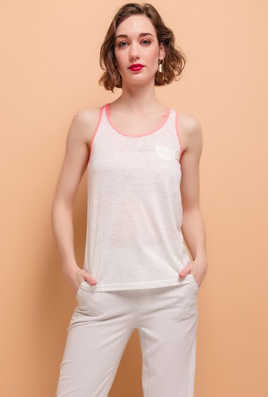 Wholesaler MAR&CO - Tank top with bow