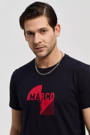Wholesaler Marco Frank - Decartes: T-shirt with graphic logo