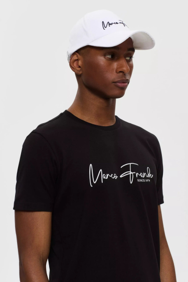 Mayorista Marco Frank - Fabien: camiseta con logotipo escrito a mano