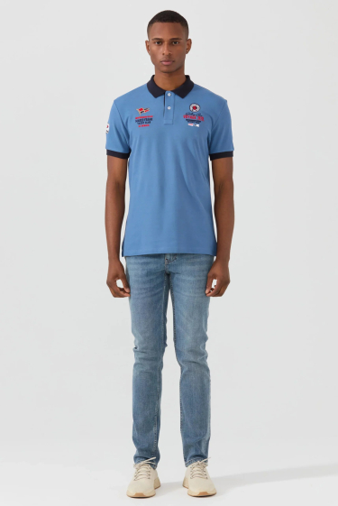 Wholesaler Marco Frank - Jérôme: Polo with embroidered logo
