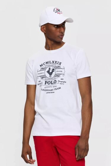 Grossiste Marco Frank - Paul : T-Shirt imprimé Coq