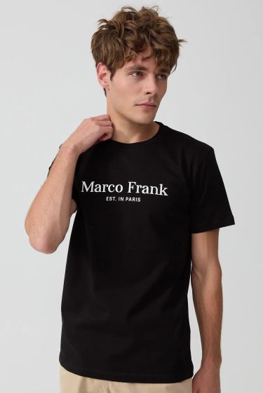 Wholesaler Marco Frank - Remy: T-shirt with printed logo