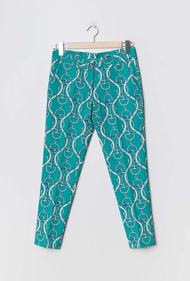 Großhändler MAR&CO - Pants with printed chains