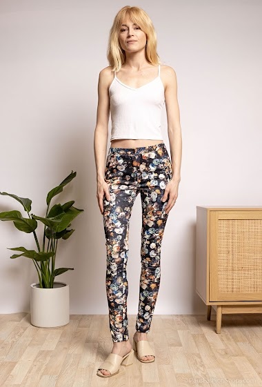 Wholesaler MAR&CO - flower printed pants
