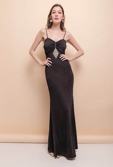 Wholesaler MAR&CO - Evening dress with strass
