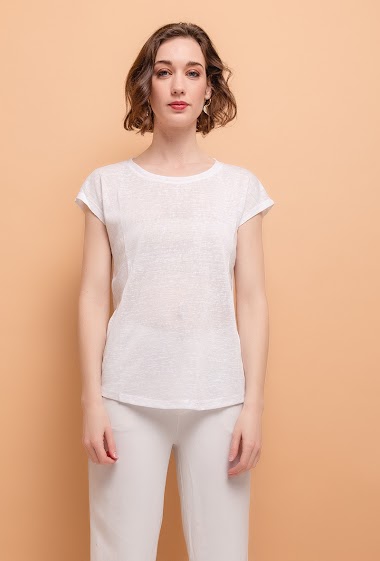 Wholesaler MAR&CO - T-shirt with transparent back