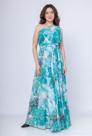 Wholesaler Marie June - Floral evening dress