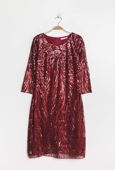 Wholesaler Marie June - Sequinned evening dress