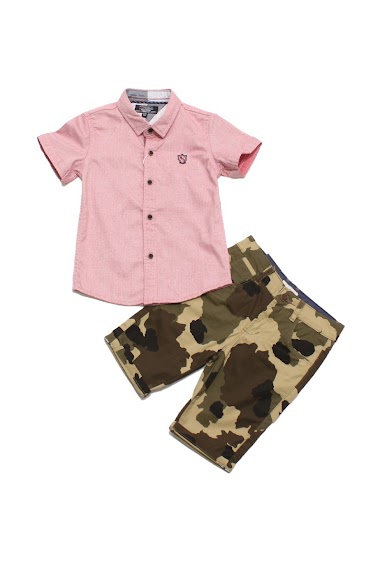 Wholesalers Marine Corps - Bermuda shirt set
