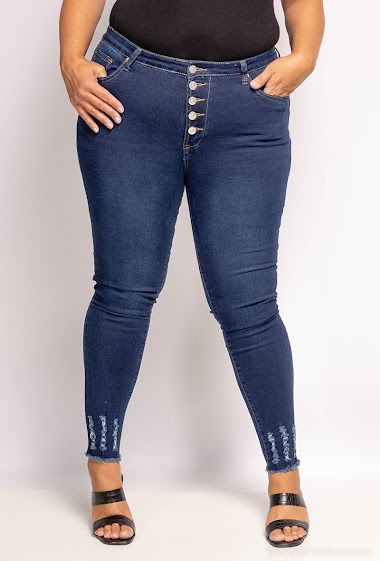 Grossistes Marivy - Grande taille jean skinny