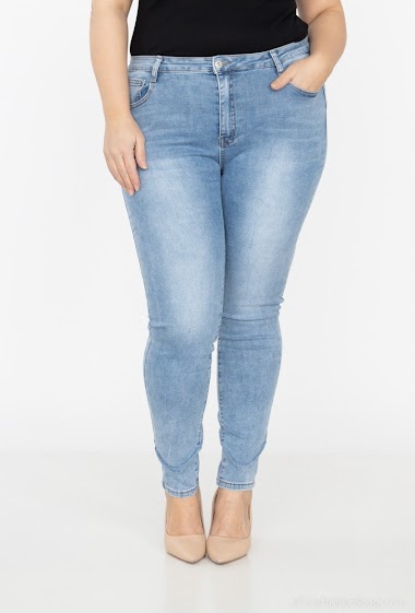 Big size super stretch skinny jean