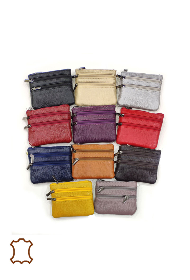 Wholesaler Maromax - Beautiful flat leather purse