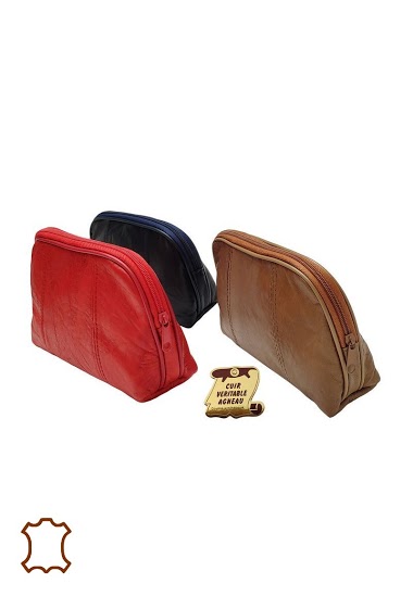 Großhändler Maromax - Large leather purse purse