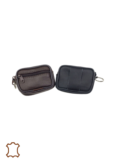 Wholesaler Maromax - Mini leather zip purse