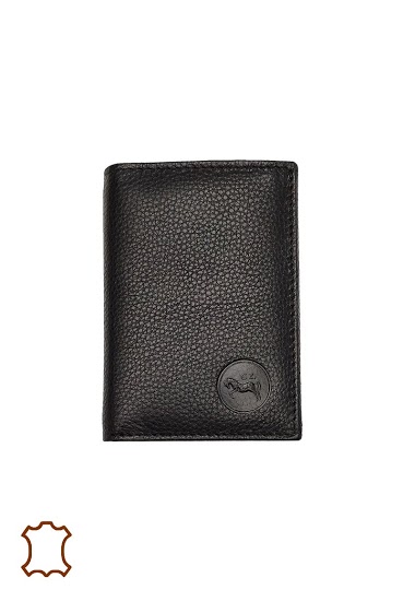 Mini rfid leather portfolio