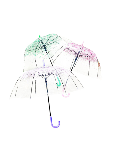 Wholesaler Maromax - Transparent umbrella flowers