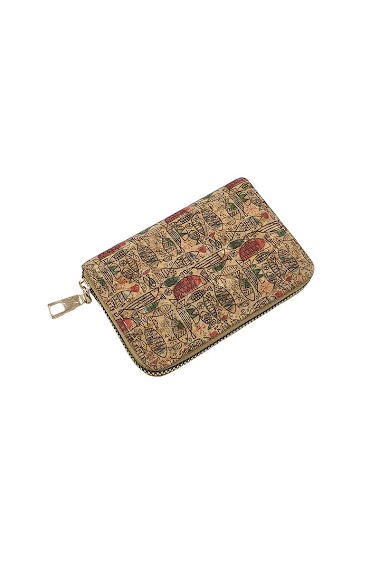 Wholesaler Maromax - Small cork zip coin purse