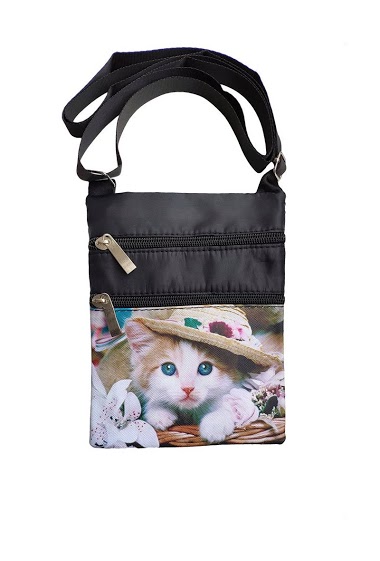 Wholesaler Maromax - CAT FLAT TEXTILE POCKET BAG