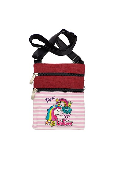 Wholesaler Maromax - Unicorn canvas flat pouch