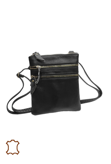 Wholesaler Maromax - Plain leather flat pouch