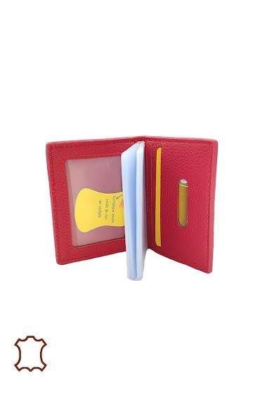 Wholesaler Maromax - Split leather card holder