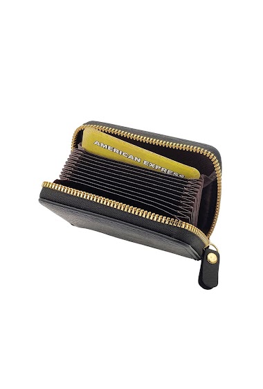 Wholesaler Maromax - Zip accordion card holder