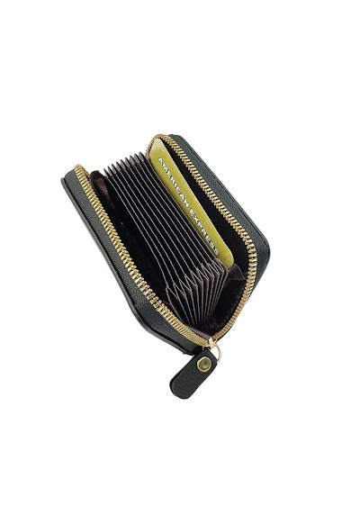 Wholesaler Maromax - Zip accordion card holder