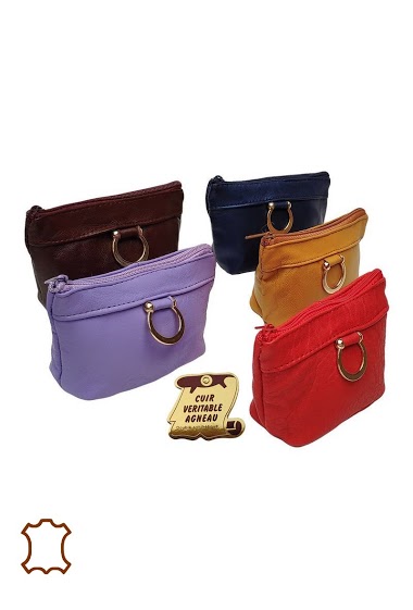 Wholesaler Maromax - Leather barque purse