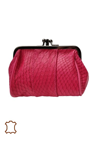 Fancy leather purse