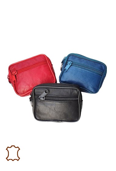 Wholesaler Maromax - Double leather purse