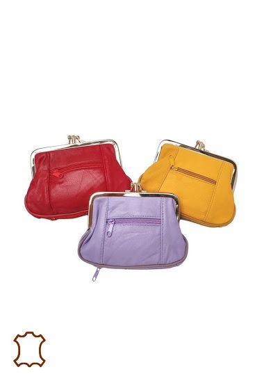 Wholesaler Maromax - Leather clasp purse