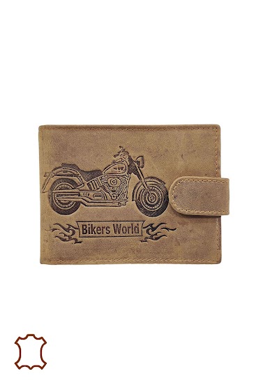 Wholesaler Maromax - Oily leather motorcycle purse