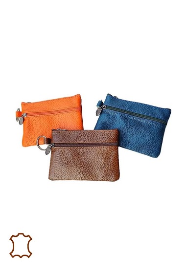 Großhändler Maromax - Leather flat purse