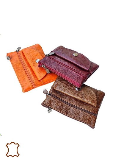 Wholesaler Maromax - Leather pressure purse