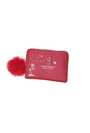 Wholesaler Maromax - Cat zip coin purse
