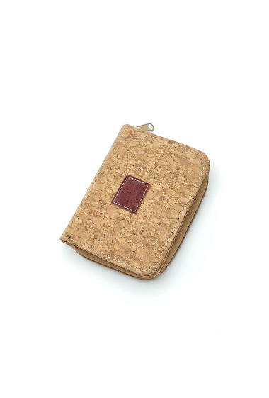 Wholesaler Maromax - Cork zip purse